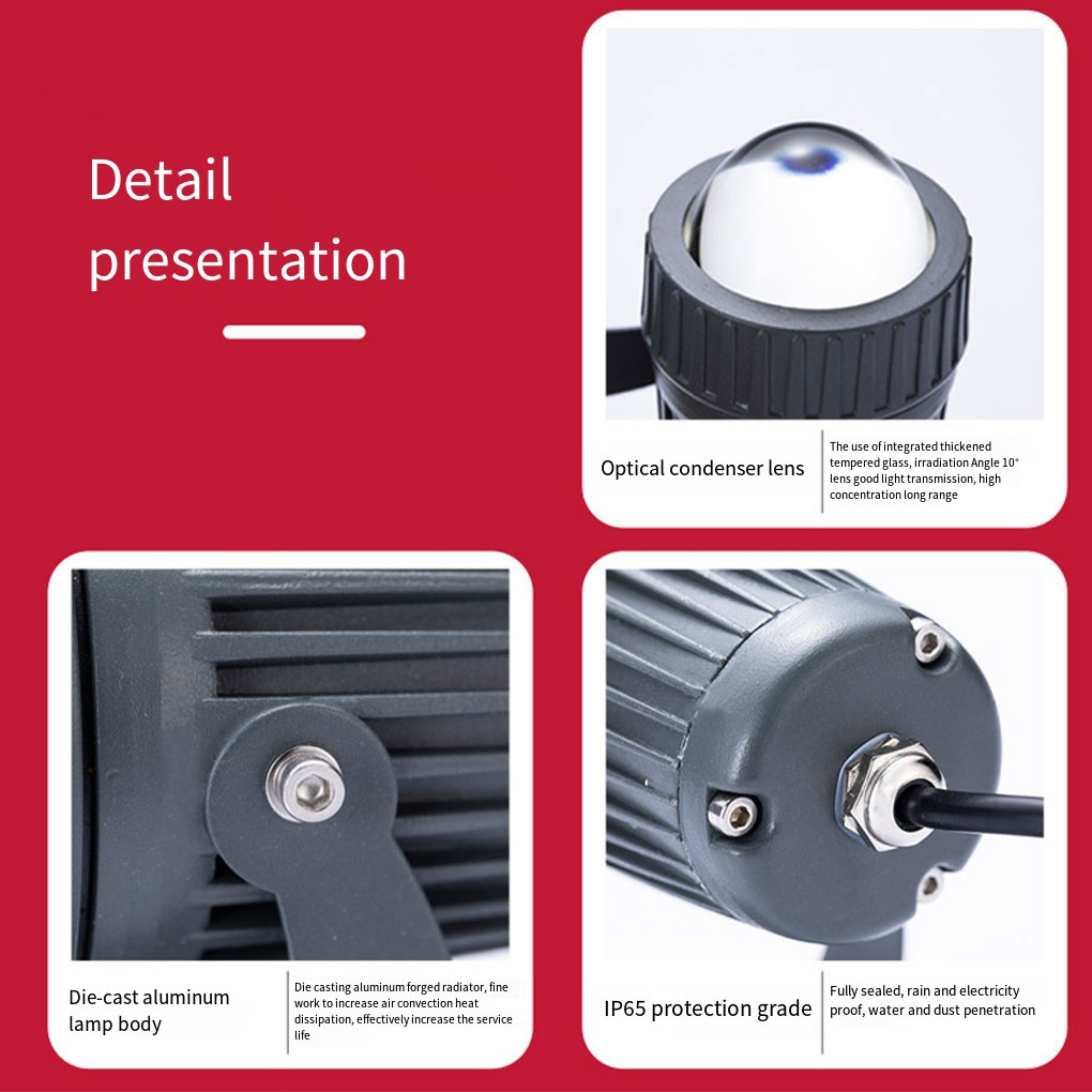 Metal Energy-Saving LED Spotli - Outdoor Spotlight recension och pris
