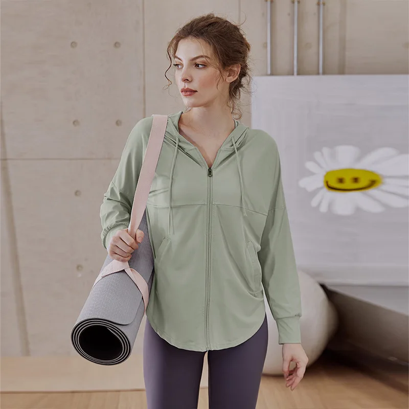 New Women Fitness Jacket Breat - Outdoor Sport Coat recension och pris