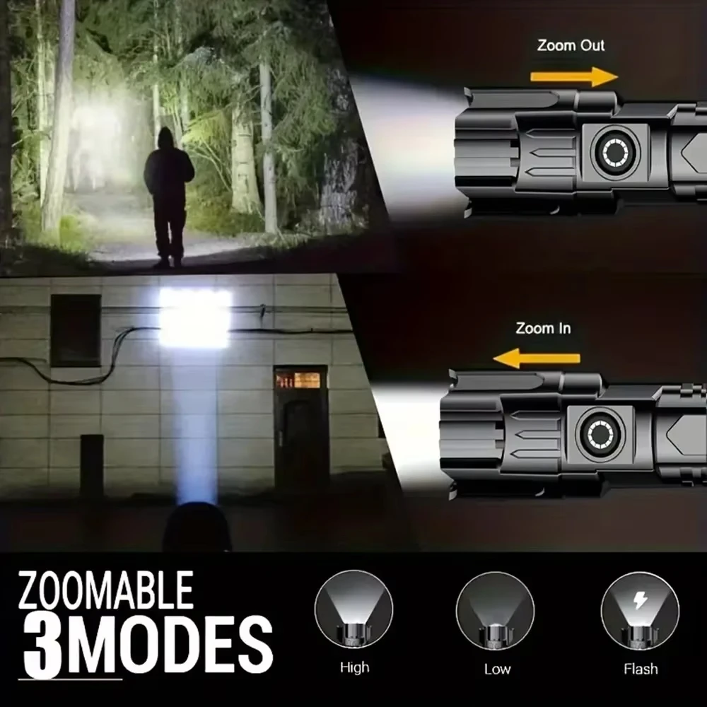 Super Bright LED Flashlight US - Outdoor Spotlight recension och pris