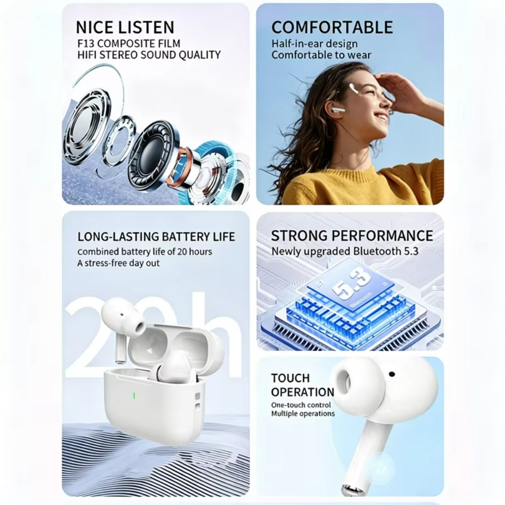 2028 New A7 Pro Bluetooth Head - Outdoor Sport Games recension och pris