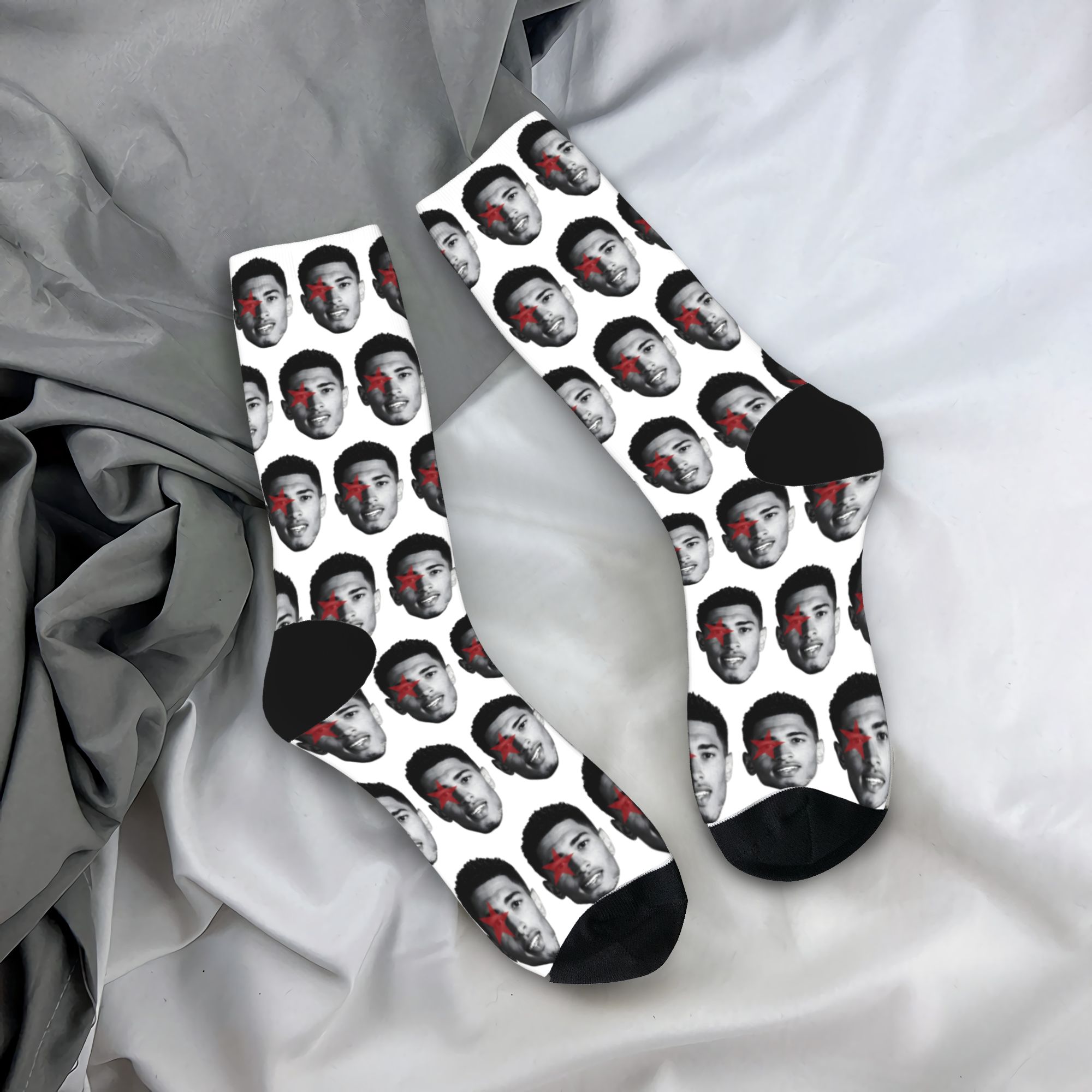 Jude-Bellingham Socks Big Head - Outdoor Sport Hose recension och pris