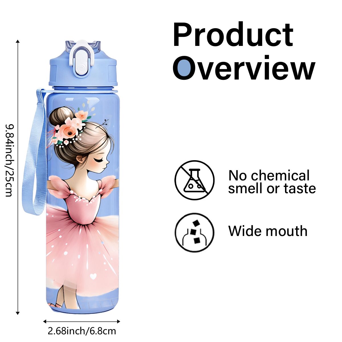 Ballerina Print 750ml Sports W - Outdoor Sport Field recension och pris