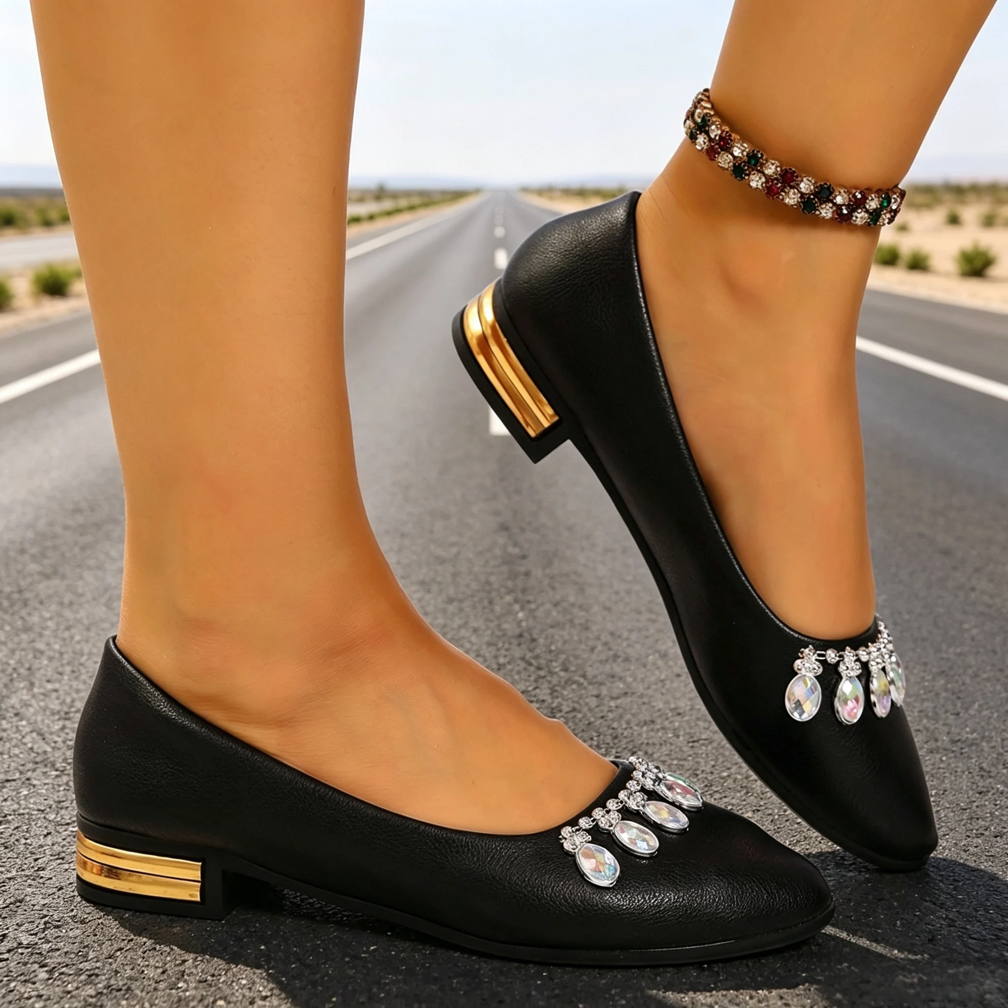 Women Flats Pointed Toe Ballet - Outdoor Sports Shoes recension och pris
