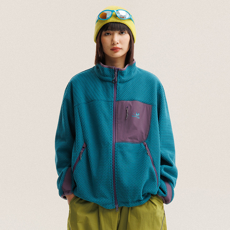 Autumn Winter Polar Fleece Wav - Outdoor Sport Coat recension och pris