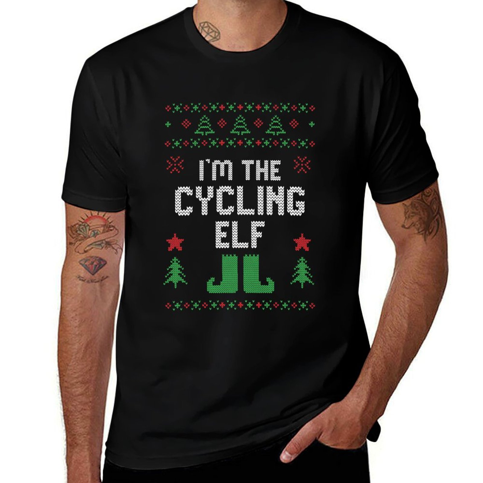 Cycling Elf Ugly Christmas Cos - Outdoor Sportsman Group recension och pris