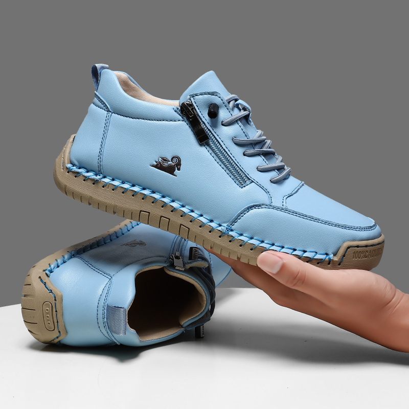 Women's Sneakers Handmade Leat - Outdoor Sports Shoes recension och pris